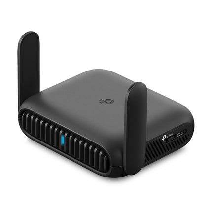 Front view of the retail packaging for the TP-Link Roam 7 BE3600 Wi-Fi 7 Portable Travel Router, Australian edition.