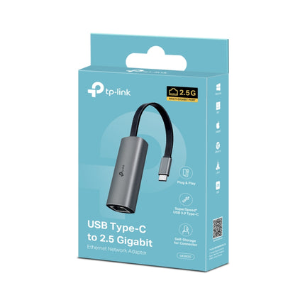 The portable, foldable design of the compact TP-Link UE302C aluminum network adapter, ideal for travel.