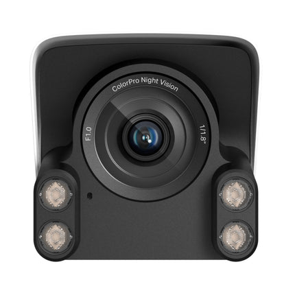 TP-Link VIGI C340S outdoor security camera mounted on an exterior wall for 24/7 business surveillance.