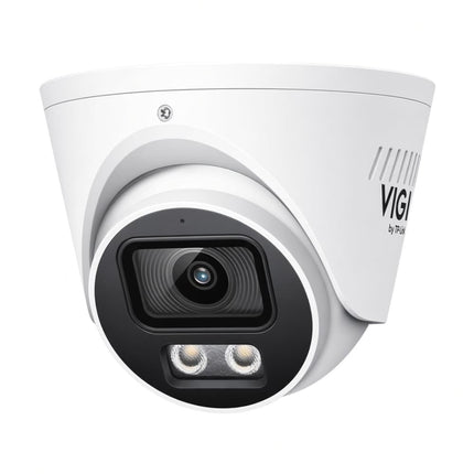 TP-Link VIGI InSight S445S 4MP ColourPro 2.0 Full-Colour Turret Network Camera (White)