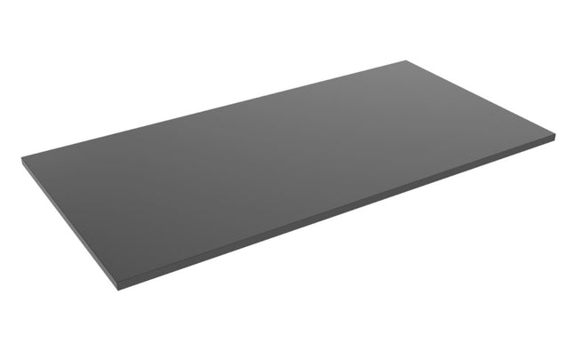 Brateck Particle Board Desk Board 1500X750MM Compatible with Sit - Stand Desk Frame - Black(LS) - CCTV Guru