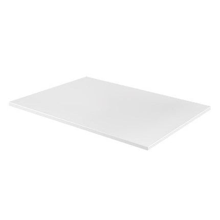 Brateck Particle Board Desk Board 1500X750MM Compatible with Sit - Stand Desk Frame - White(LS) - CCTV Guru