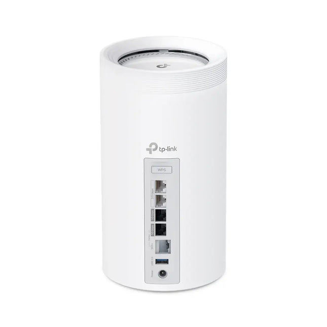 TP-Link Australia Deco BE85 BE22000 Tri-Band Whole Home Mesh Wi-Fi 7 System 2-Pack product shot.