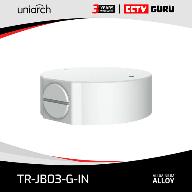 Uniarch Fixed Turret Junction Box, TR - JB03 - G - IN - CCTV Guru
