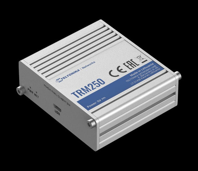 Teltonika TRM250 - Industrial Cellular modem with multiple LPWAN connectivity options - CCTV Guru