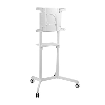 Brateck Rotating Mobile Stand for Interactive Display Fit 37' - 70' Up to 70Kg - White VESA 200x200,400x200,300x300,600x200,350x350,400x400,600x400 - CCTV Guru