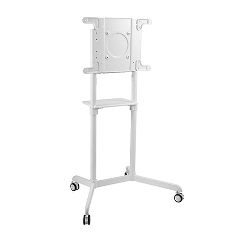 Brateck Rotating Mobile Stand for Interactive Display Fit 37' - 70' Up to 70Kg - White VESA 200x200,400x200,300x300,600x200,350x350,400x400,600x400 - CCTV Guru
