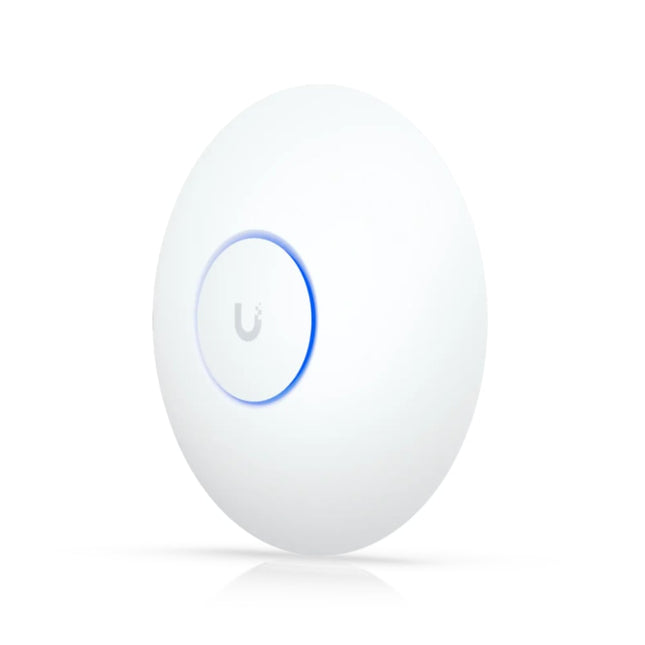 Ubiquiti U7-LR installed ceiling mount in office