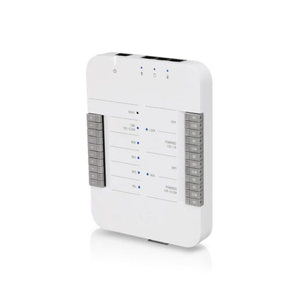 Ubiquiti UniFi Access Hub - Single Door Entry Mechanism - PoE Powered, Supports UA - LITE and UA - PRO - Four Inputs and 12v Dry Relays for Most Door Lock - CCTV Guru