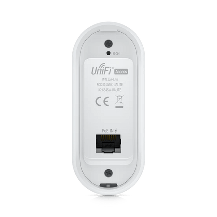 Ubiquiti UniFi Access Reader Lite - Modern NFC and Bluetooth reader - PoE Powered, Built - in security element chip, Advanced NFC credentials - CCTV Guru