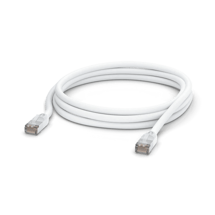 UniFi Patch Cable Outdoor 3M White, all - weather, RJ45 Ethernet Cable, Category 5e, Weatherproof NHU - UAC - O - 3M - W - CCTV Guru