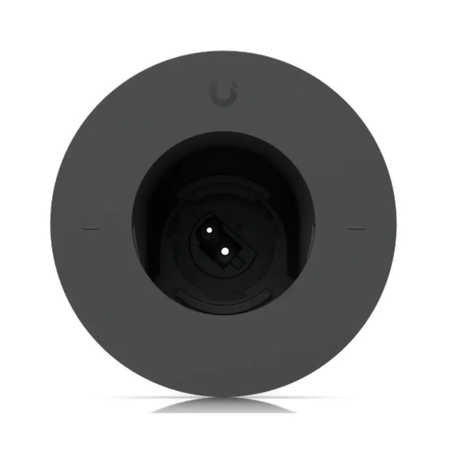 Ubiquiti G6 PTZ In-Ceiling Mount deployed flush inside a modern commercial dropped ceiling setup.