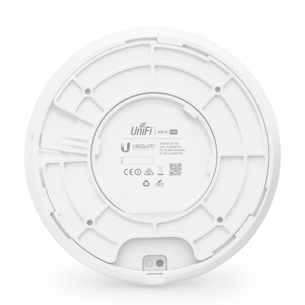 Ubiquiti UniFi AC Pro V2 Indoor & Outdoor Access Point, 2.4GHz @ 450Mbps, 5GHz @ 1300Mbps, 1750Mbps Total, Range Up To 122m - CCTV Guru