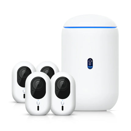 Ubiquiti Advanced Home Surveillance Bundle — UDR7 WiFi 7 router with G6 Instant 4K WiFi cameras, UniFi Protect kit