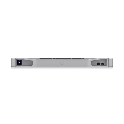Ubiquiti CloudKey Enterprise CK-Enterprise 1U rackmount console front panel with LCM status display.