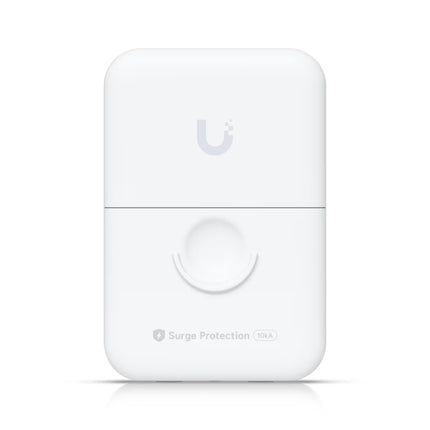 Ubiquiti Ethernet Surge Protector ETH-SP-G2 front view showing weather-resistant casing