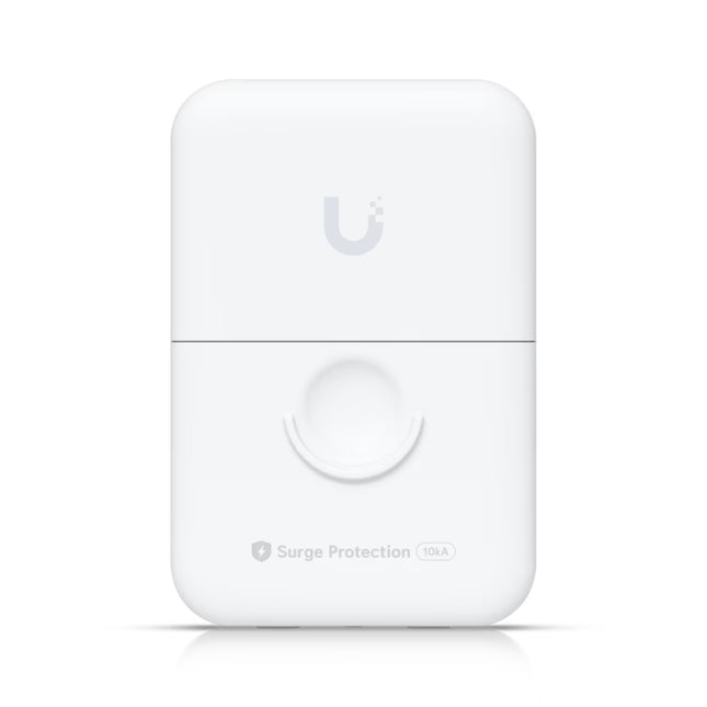 Ubiquiti Ethernet Surge Protector ETH-SP-G2 front view showing weather-resistant casing