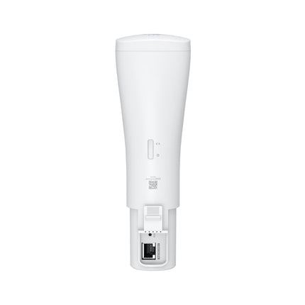 Close-up of the Gigabit Ethernet PoE port interface on the Ubiquiti LTU Instant.