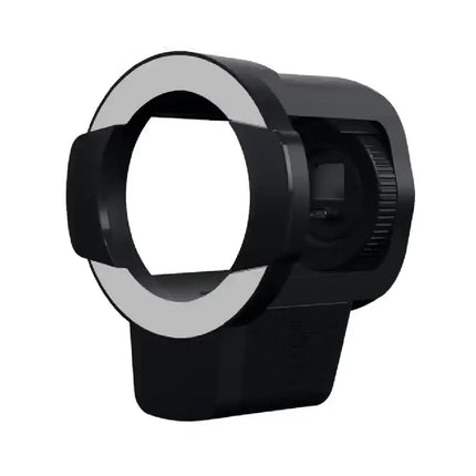 Ubiquiti Pro Bullet Enhancer mounted on a commercial security bullet camera installation.