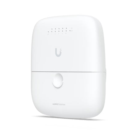 Ubiquiti SunMAX SolarPoint SM-SP-40 NDAA compliant weatherproof solar MPPT charge controller and PoE switch front view