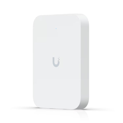 Ubiquiti U7-IW rear 2.5GbE PoE uplink connection for standard electrical wall box mounting