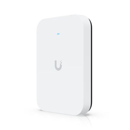 Ubiquiti U7-Pro-XG-Wall rear and bottom multi-gigabit Ethernet connectivity ports