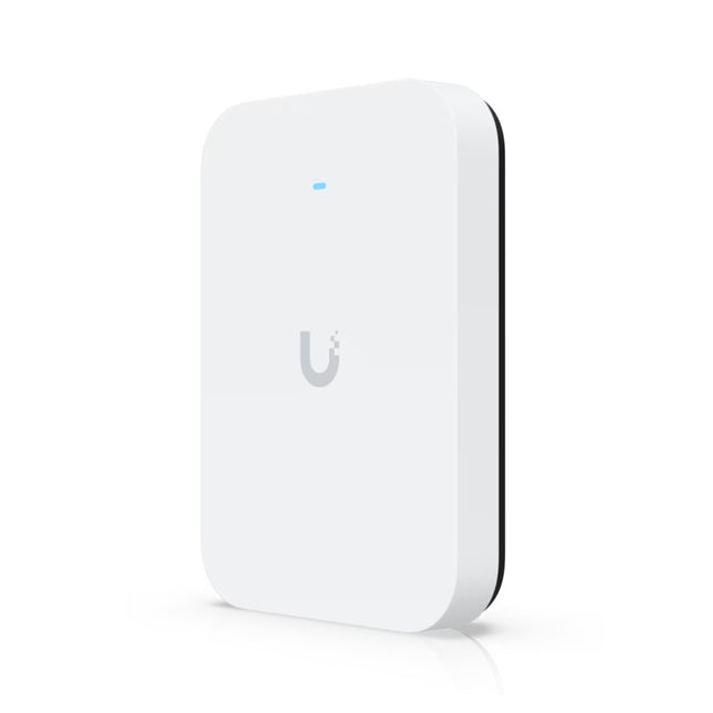 Ubiquiti U7-Pro-XG-Wall rear and bottom multi-gigabit Ethernet connectivity ports