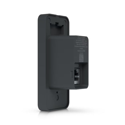 User unlocking door using smartphone mobile tap credentials with the Ubiquiti UA-G2-Black reader