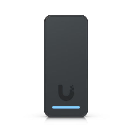 Ubiquiti UA-G2-Black NDAA compliant UniFi Access Reader G2 in sleek black finish front view