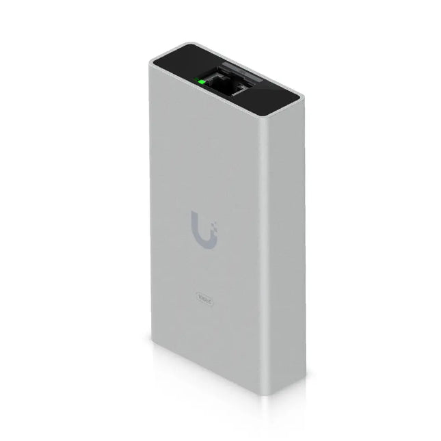 Ubiquiti 10G Ethernet adapter connected to a high-performance workstation setup.