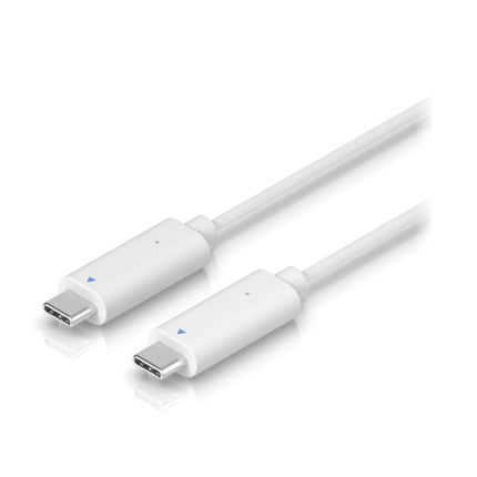 Precision connector terminals on the UACC-AI-Theta-Audio-Cable-1M for AI Theta hub connection.