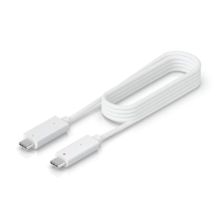 Ubiquiti UACC-AI-Theta-Video-Cable-1M flexible lens connector cable view.