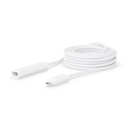 Ubiquiti UACC-AI-Theta-Video-extension-Cable-5M flexible lens connector cable view.