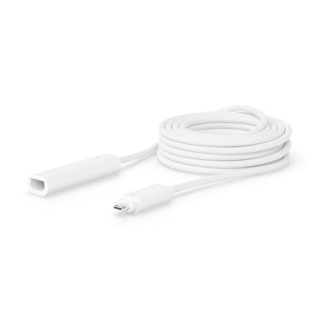 Ubiquiti UACC-AI-Theta-Video-extension-Cable-5M flexible lens connector cable view.
