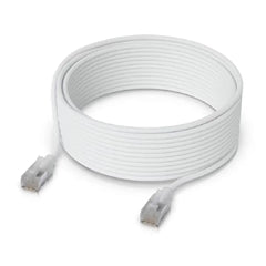 Ubiquiti UACC-Cable-C6A-CMP Cat6A plenum-rated box cable roll packaging viewed from the front.