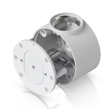 Ubiquiti UACC-Camera-CJB compact internal mounting layout and weatherproof rubber sealing gasket