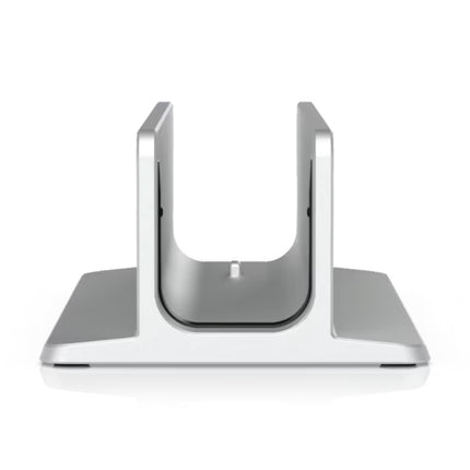 Angled view showing the precision-molded slot and finish of the Ubiquiti UACC-CKG2-Plus-Stand.