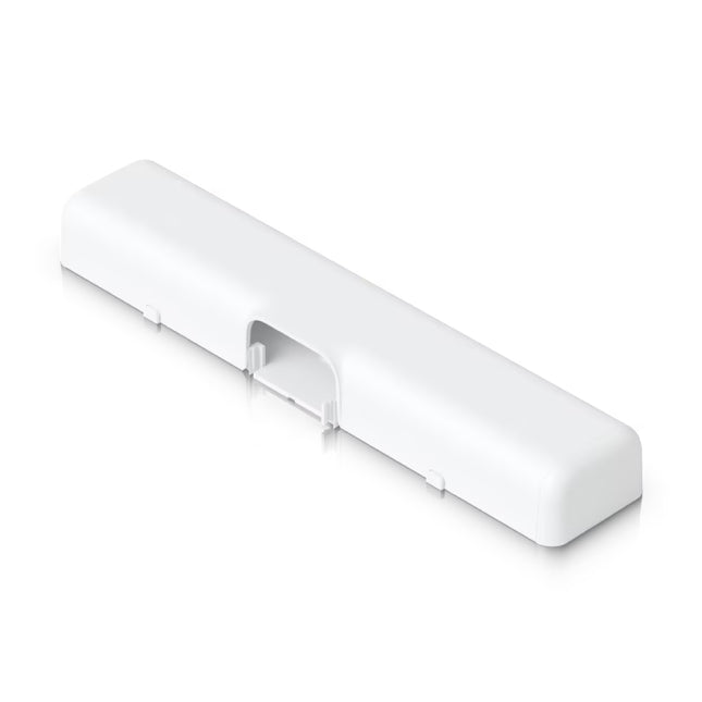 Front profile of the Ubiquiti UACC-CRB UniFi Dream Wall cable raceway base accessory.