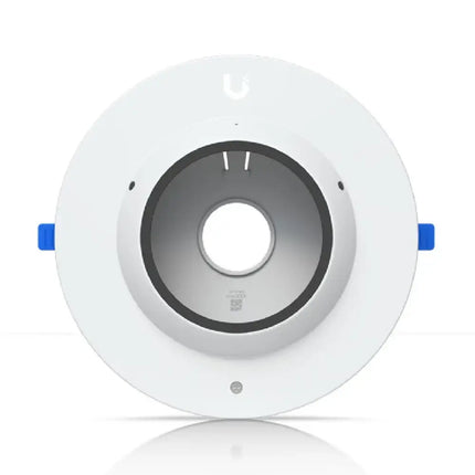 Ubiquiti UACC-Dome-FM AI Dome Camera Flush Mount angled view showing structural recessed design.