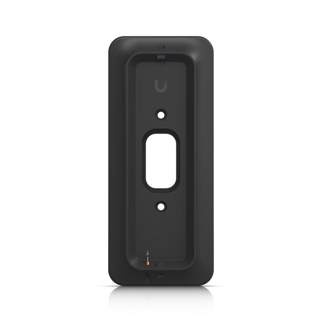 Front view of the Ubiquiti UACC-G4-Doorbell-Pro-PoE-Gang-Box gang box mounting plate
