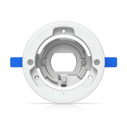 Ubiquiti UACC-G5-Dome-Ultra-FM-SB flush mount accessory with smoked bubble viewed from the front.