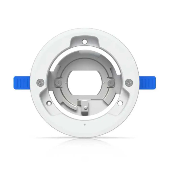Ubiquiti UACC-G5-Dome-Ultra-FM-SB flush mount accessory with smoked bubble viewed from the front.