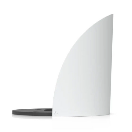 Ubiquiti UACC-G6-Dome-WS protective polycarbonate weather shield mounted outdoors.