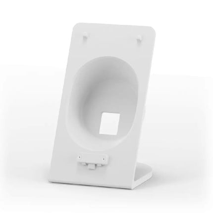 Ubiquiti UACC-Intercom-Viewer-TS aluminum table stand angled view displaying sturdy desktop form factor.