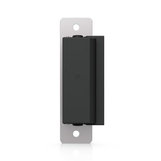 Detail view of the 15mm stainless steel heavy-duty latch mechanism