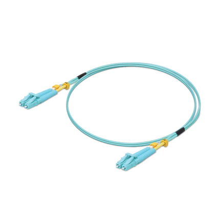 Ubiquiti UACC-OFC-MM-2M multi-mode optical fiber patch cable view.
