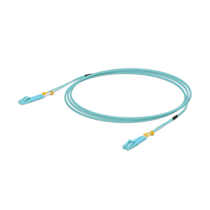 Ubiquiti UACC-OFC-MM-3M multi-mode optical fiber patch cable view.