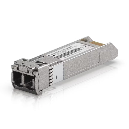 Ubiquiti UACC-OM-SFP10-1310 10G single-mode SFP+ optical transceiver module front view