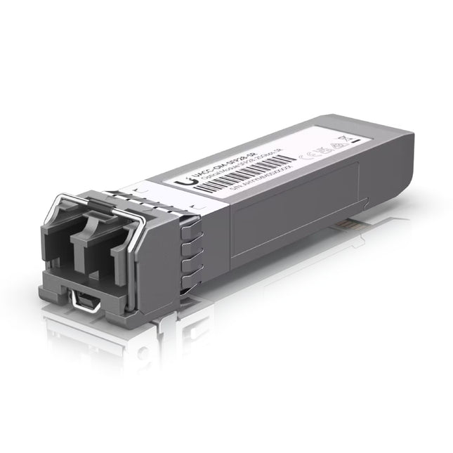 Ubiquiti UACC-OM-SFP28-SR NDAA compliant 25Gbps SFP28 multi-mode optical transceiver module top view