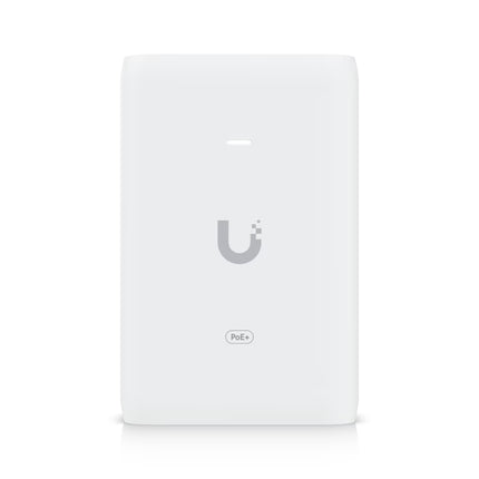 RJ45 Data In and Data/PoE Out ports on Ubiquiti UACC-PoE+-2.5G injector